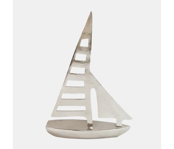 Silver Sailboat